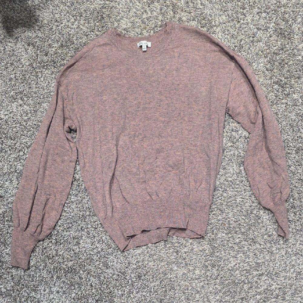 Ella Moss Women's Tan Crewneck Sweater